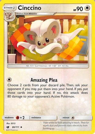 Cinccino (086/111) - SCI  - Uncommon
