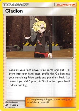 Gladion (095/111) - SCI  - Uncommon - Reverse Holofoil