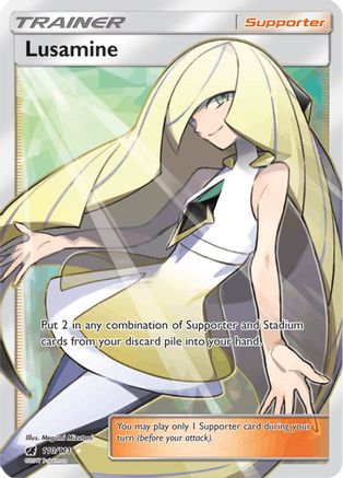 Lusamine (Full Art) (110/111) - SCI  - Ultra Rare - Holofoil