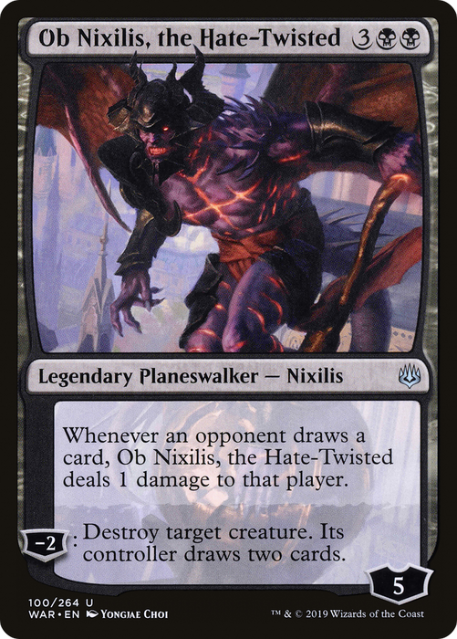 Ob Nixilis, the Hate-Twisted (WAR-100) - uncommon