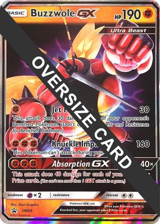 Buzzwole GX (SM69) - JC  - Promo - Holofoil
