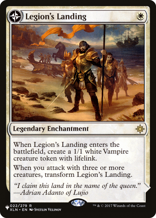 Legion's Landing // Adanto, the First Fort (LIST-XLN-22) - rare: (compasslanddfc)