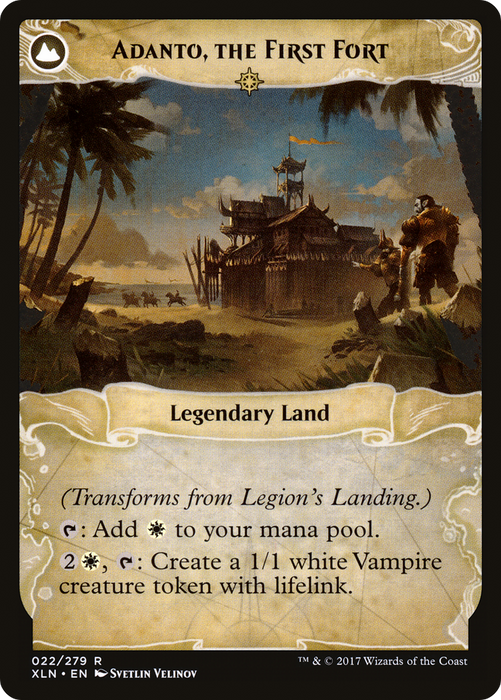 Legion's Landing // Adanto, the First Fort (LIST-XLN-22) - rare: (compasslanddfc)
