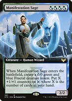 Manifestation Sage (STX-347) - rare: (Extended Art) - Foil
