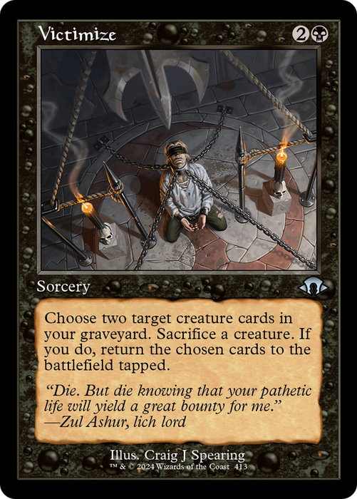 Victimize (MH3-413) - uncommon - Foil