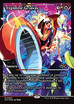 Explosive Getaway (DFT-403) - mythic: (Showcase)