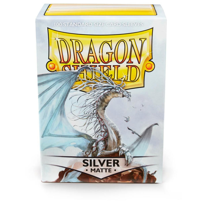Protecteurs de cartes: Dragon Shield Standard 100ct - Silver (Matte)