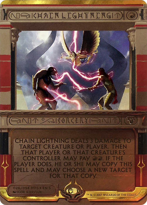 Chain Lightning (MPS2-026) - special (Borderless) - Foil