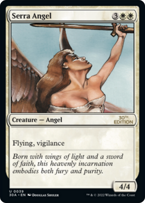Serra Angel (30A-039) - uncommon