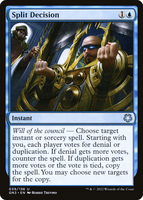 Split Decision (GN3-039) - uncommon
