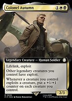 Colonel Autumn (PIP-939) - rare: (Extended Art) - Foil