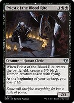 Priest of the Blood Rite (CMM-179) - uncommon - Foil