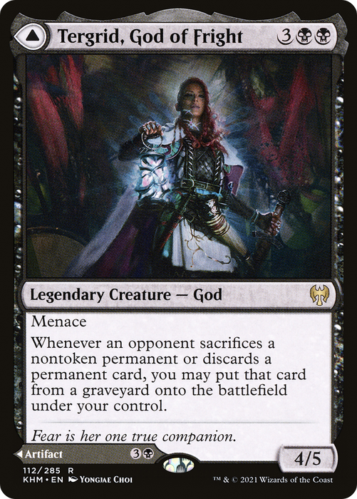 Tergrid, God of Fright // Tergrid's Lantern (KHM-112) - rare - Foil
