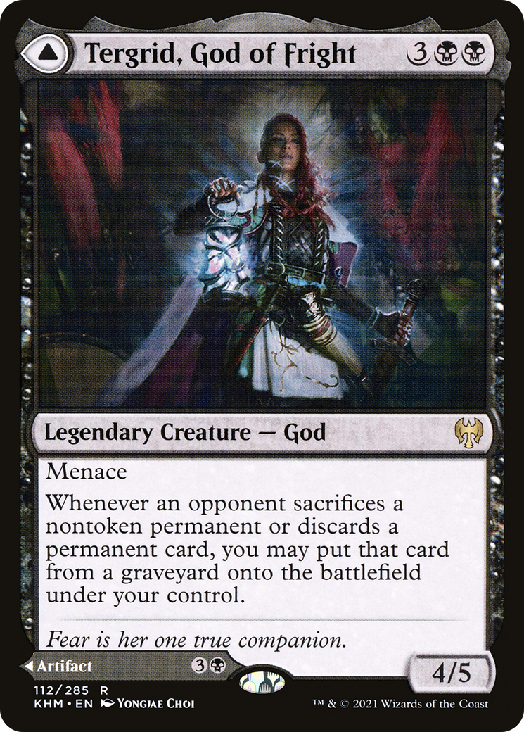 Tergrid, God of Fright // Tergrid's Lantern (KHM-112) - rare