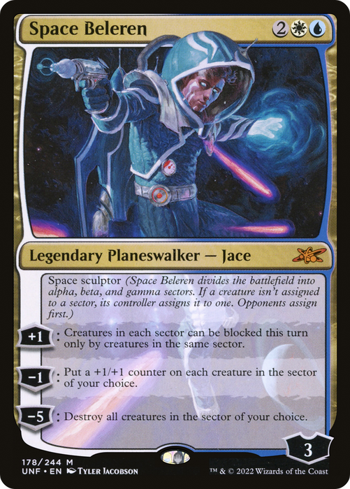 Space Beleren (UNF-178) - mythic - Foil