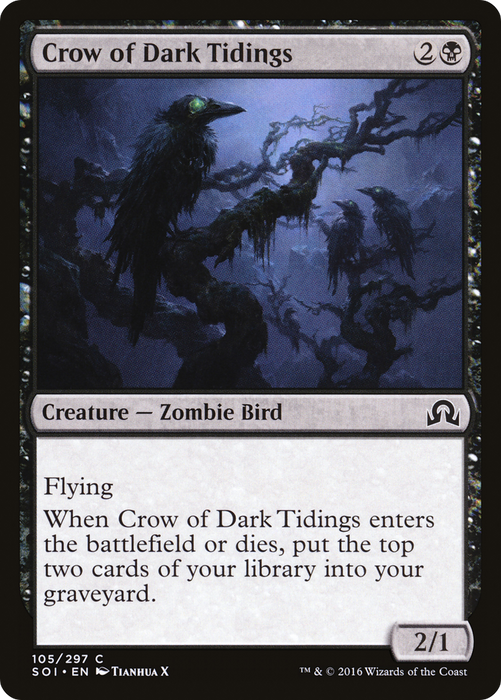 Crow of Dark Tidings (SOI-105) - common