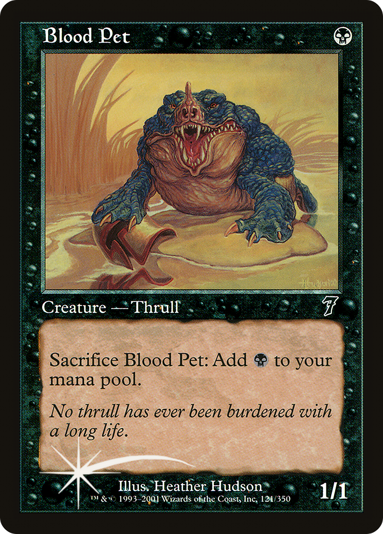 Blood Pet (7ED-121★) - common - Foil