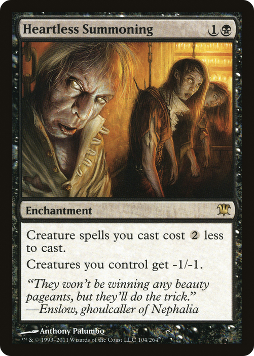 Heartless Summoning (ISD-104) - rare