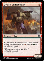 Orcish Lumberjack (VMA-179) - common