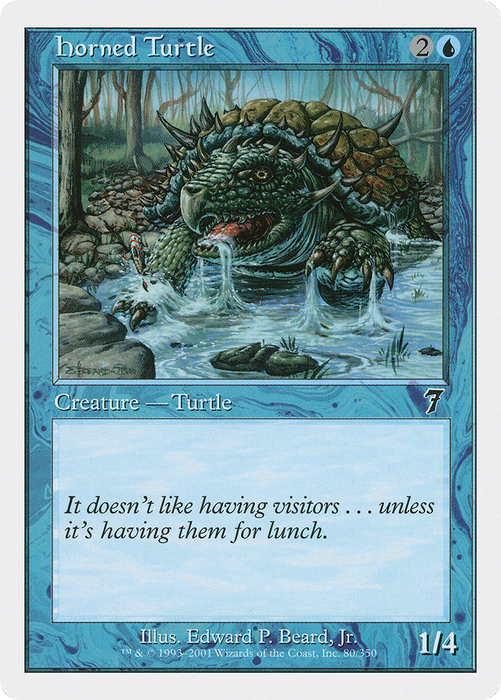 Horned Turtle (7ED-080) - common