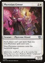 Phyrexian Censor (MOM-031) - uncommon