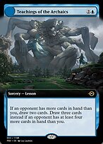 Teachings of the Archaics (PRM-90038) - rare: (lesson) - Foil