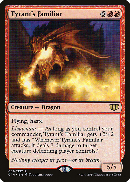 Tyrant's Familiar (C14-039) - rare
