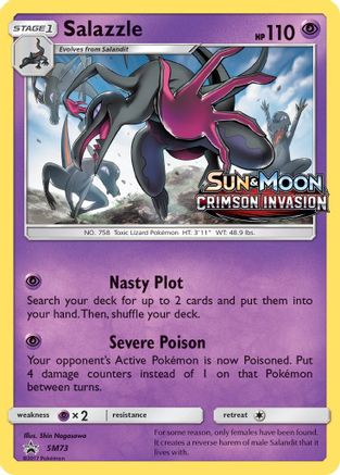 Salazzle (SM73) - SP  - Promo - Holofoil