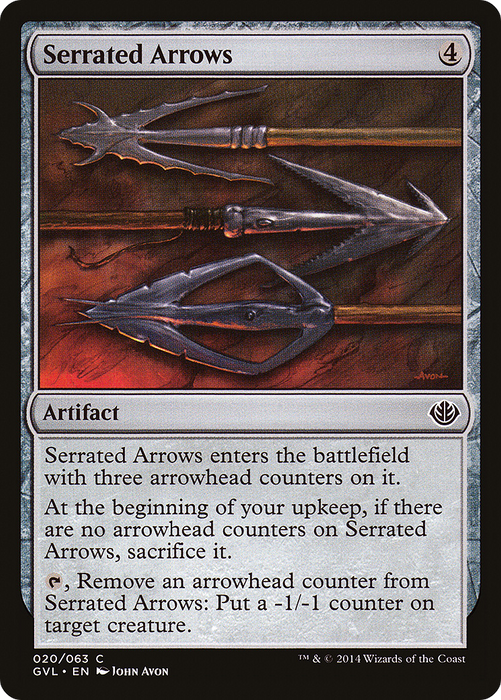 Serrated Arrows (DD3-020) - common