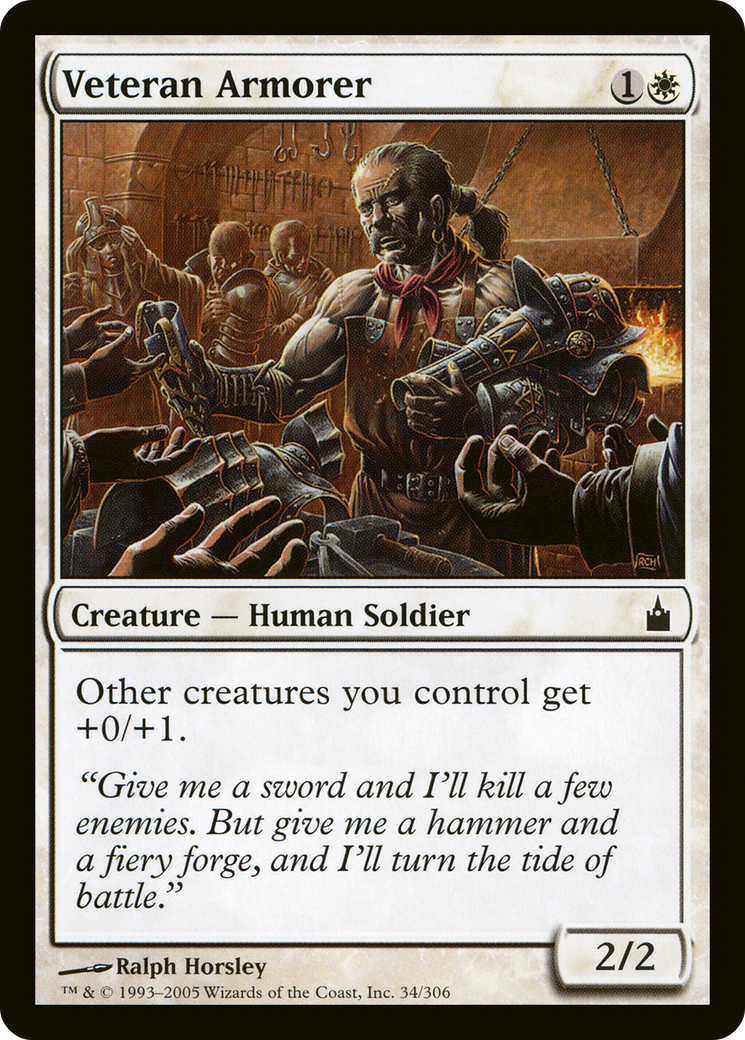 Veteran Armorer (RAV-034) - common - Foil