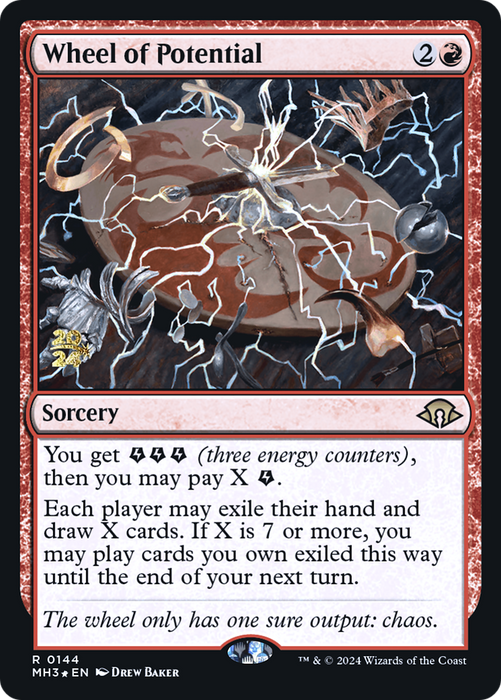 Wheel of Potential (PRE-144S) - rare - Foil