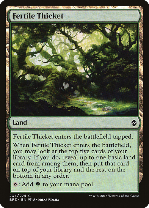 Fertile Thicket (BFZ-237) - common