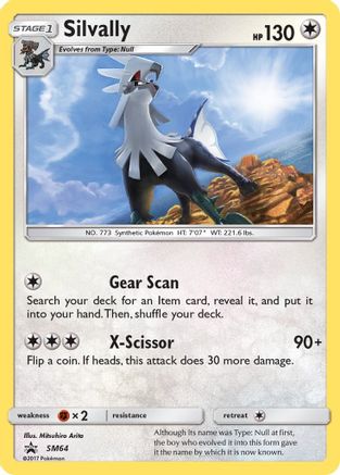 Silvally (SM64) - SP  - Promo - Holofoil