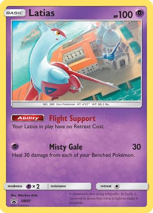 Latias (SM87) - SP  - Promo - Holofoil