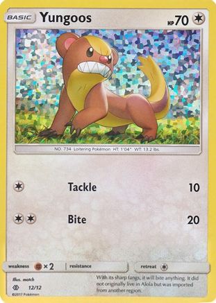 Yungoos (012/12) - MP2  - Promo - Holofoil