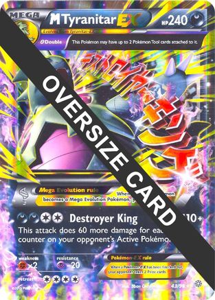 M Tyranitar EX (043/98) - JC  - Promo - Holofoil