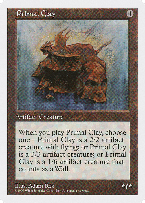 Primal Clay (5ED-395) - rare