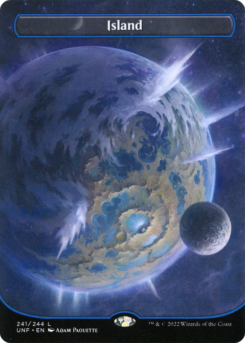 Island (UNF-241) - common (Borderless) - Foil
