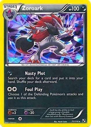 Zoroark (071/114) - BE  - Promo - Holofoil