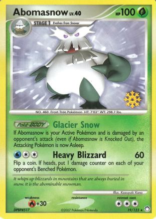 Abomasnow (019/123) - CCP  - Promo