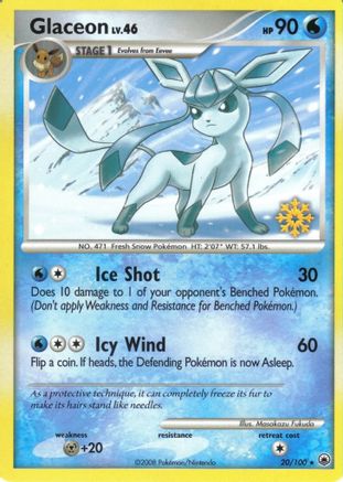 Glaceon (020/100) - CCP  - Promo