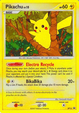 Pikachu (DP16) - CCP  - Promo - Holofoil
