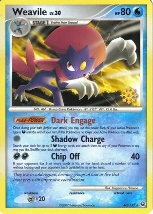 Weavile (040/132) - CCP  - Promo