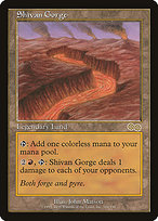 Shivan Gorge (USG-326) - rare