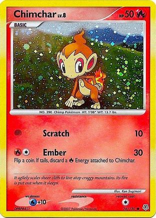 Chimchar (076/130) - MCP  - Promo - Holofoil