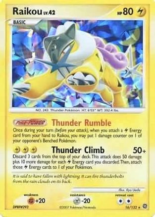 Raikou (016/132) - MCP  - Promo - Holofoil