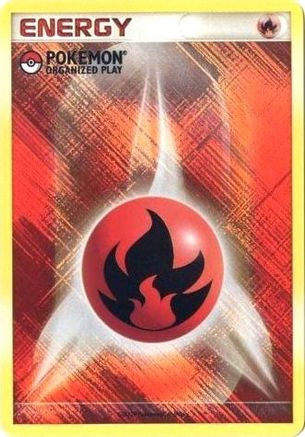 Fire Energy (2009 Unnumbered POP Promo) () - LCC  - Promo - Holofoil