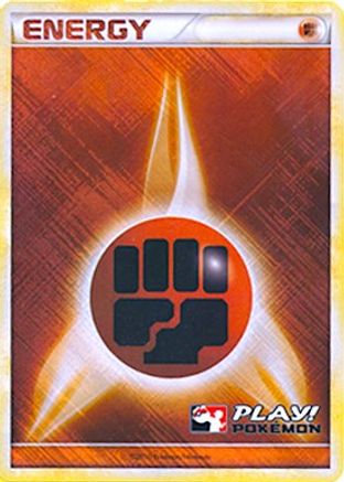 Fighting Energy (2010 Play! Pokemon) () - LCC  - Promo - Holofoil