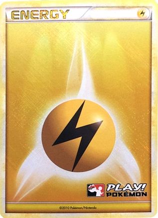 Lightning Energy (2010 Play! Pokemon) () - LCC  - Promo - Holofoil