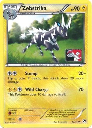 Zebstrika (042/114) - LCC  - Promo - Reverse Holofoil